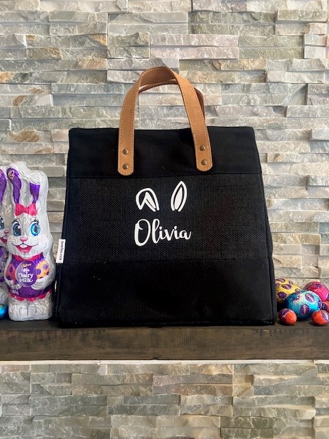 Easter Range - Small Black with White Text
